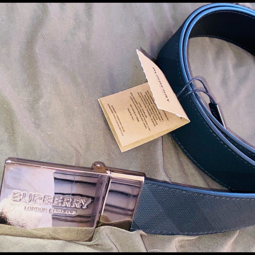Brand new Burberry belt with tag